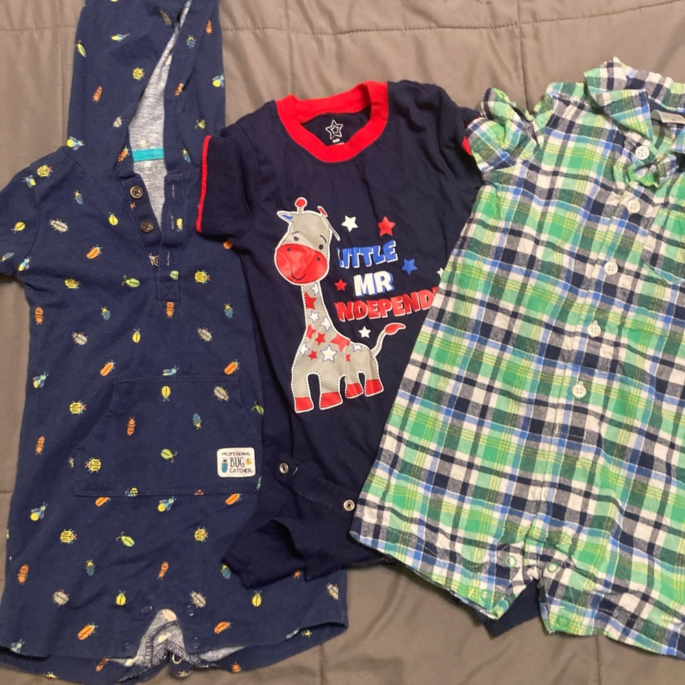 3 summer rompers!